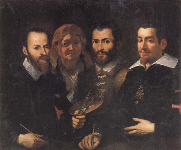  Self-Portrait with Parents and Half-brother